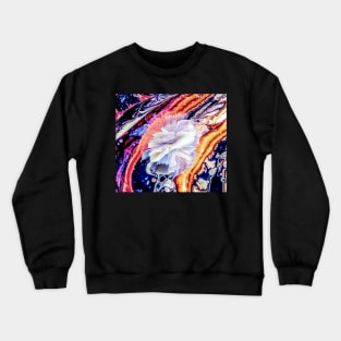 Bursting vivid stripes Crewneck Sweatshirt